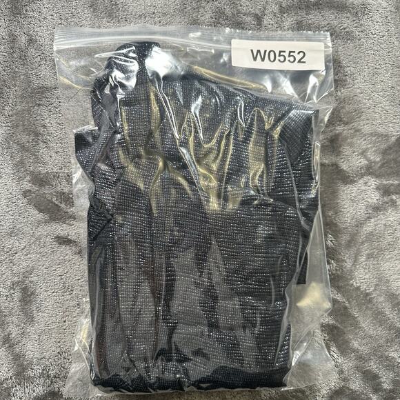 NW Nightway‎ Dress Womens 6 Navy Metallic One Shoulder Cocktail Mini - Picture 10 of 10